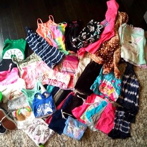 Lot of Justice & Children's Place sz.8-10